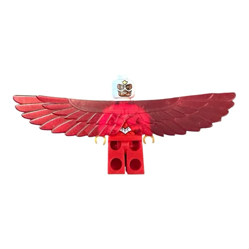 LEGO Falcon Minifigure - Marvel Comics Super Heroes (Joaquin Torres) Red Wings